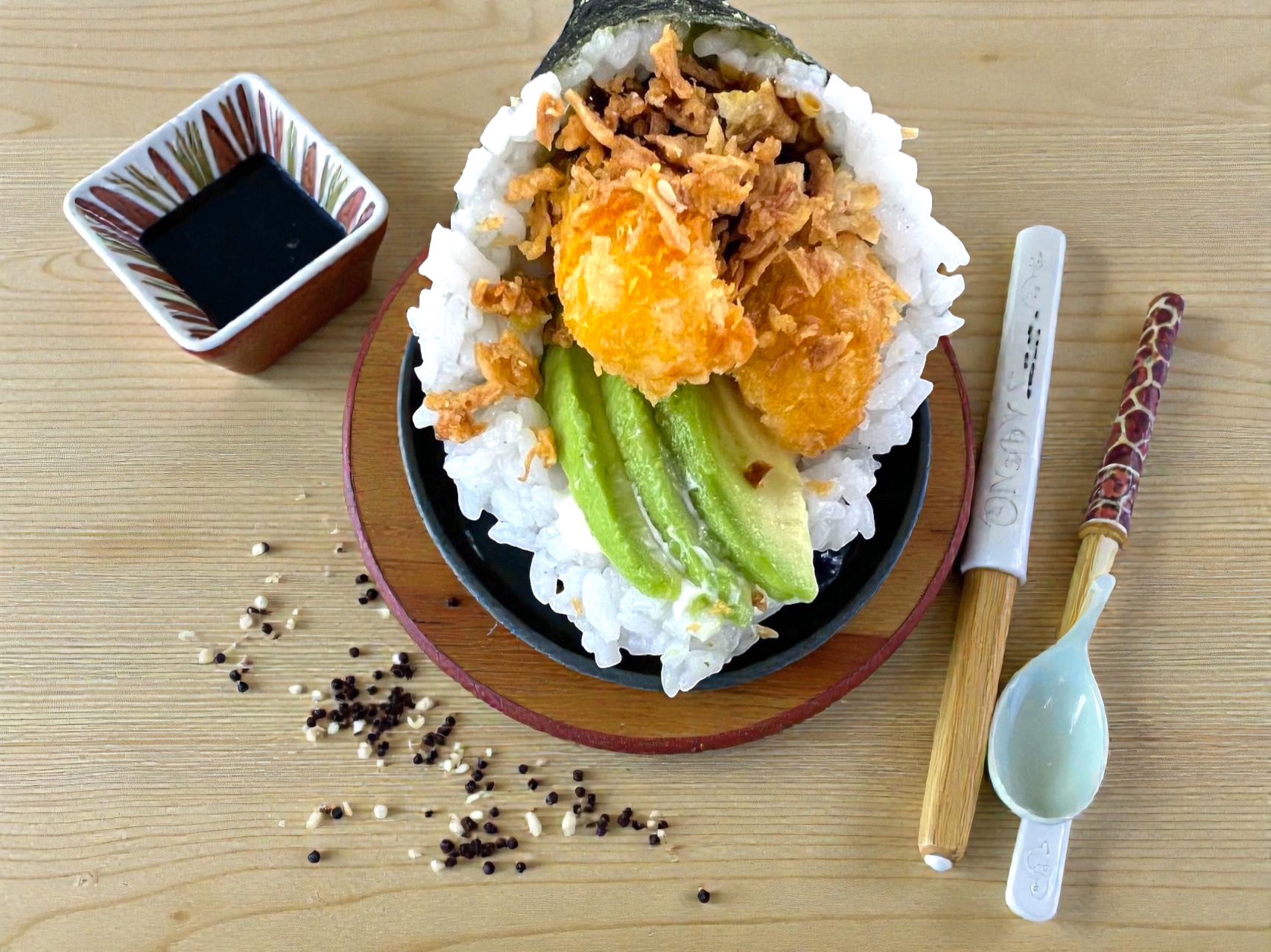 Temaki Ebi Fry